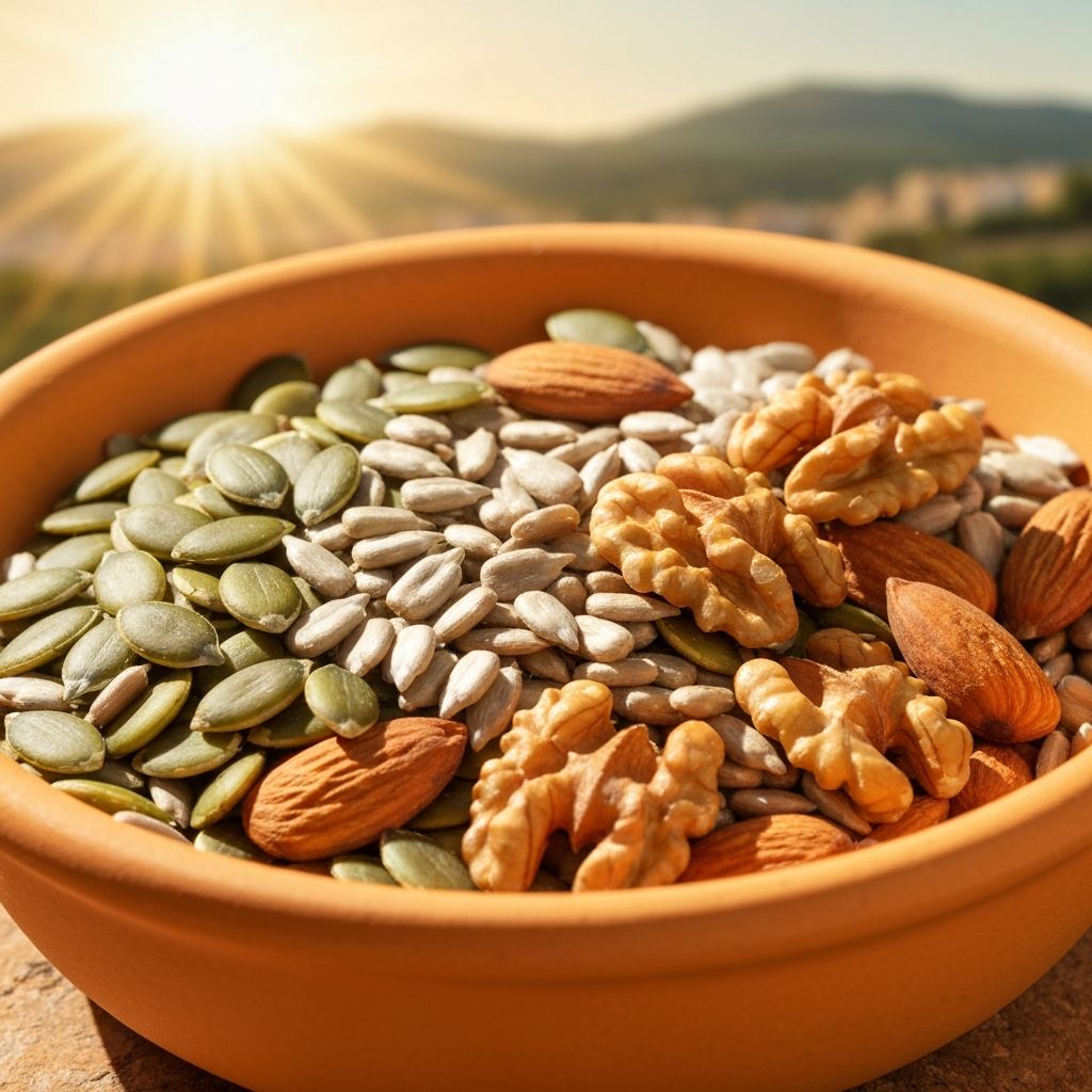 Mixed seeds and nuts